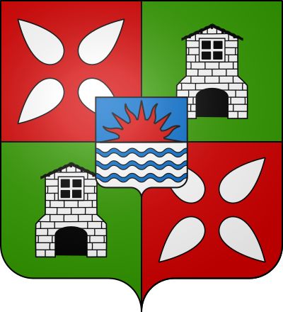 Blason de la commune Boussens