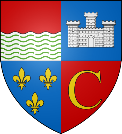 Blason de la commune Cadours