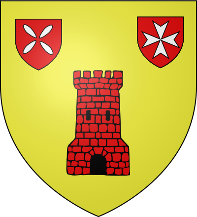 Blason de la commune Cambernard