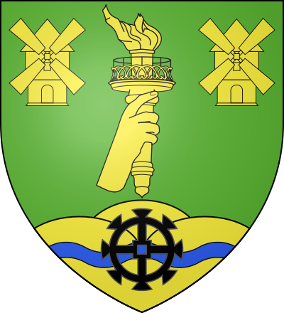Blason de la commune Caragoudes