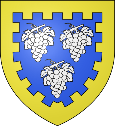 Blason de la commune Castéra-Vignoles