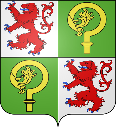 Blason de la commune Cazaril-Tambourès