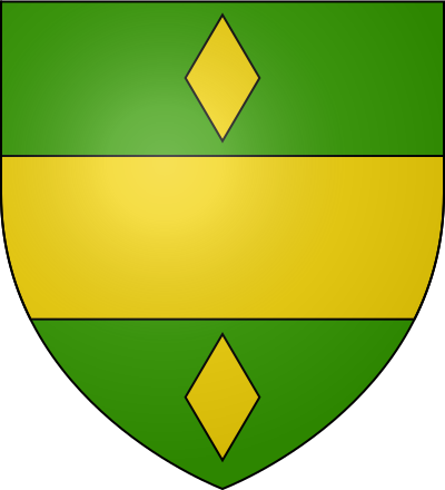 Blason de la commune Clermont-le-Fort