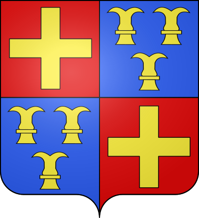 Blason de la commune Fontenilles