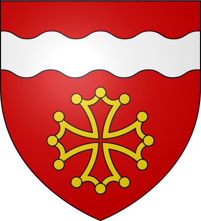 Blason de la commune Labastide-Saint-Sernin