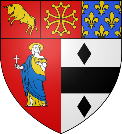 Blason de la commune Layrac-sur-Tarn