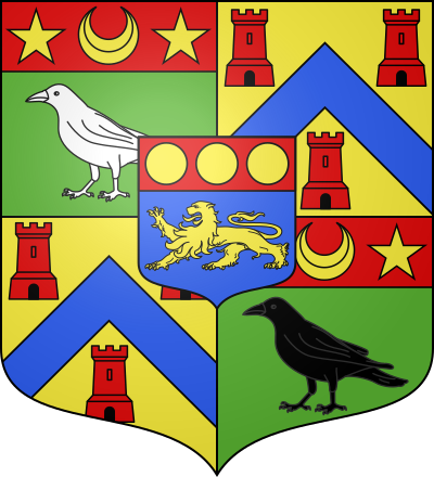 Blason de la commune Menville