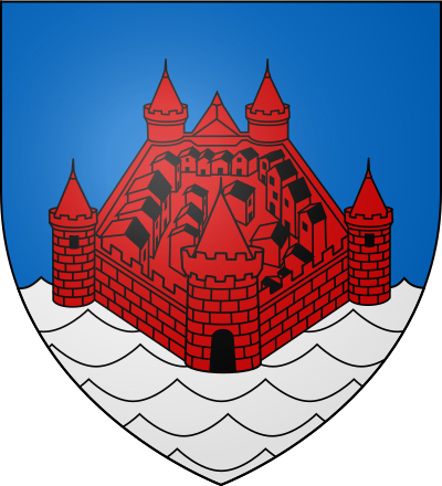 Blason de la commune Merville