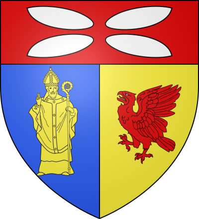 Blason de la commune Montesquieu-Guittaut
