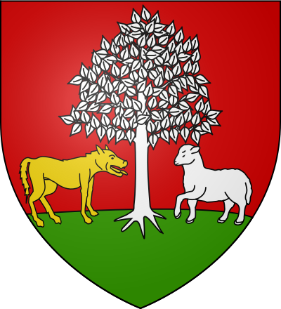 Blason de la commune Montesquieu-Lauragais