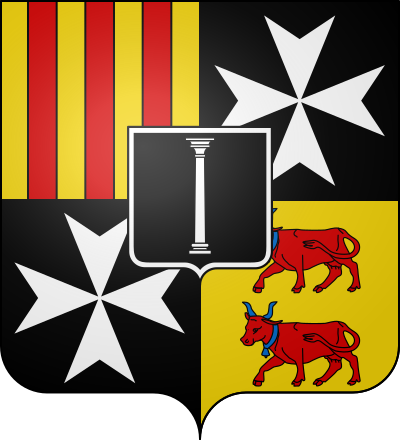 Blason de la commune Montmaurin