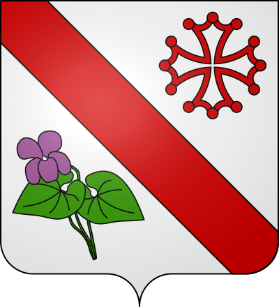 Blason de la commune Saint-Alban