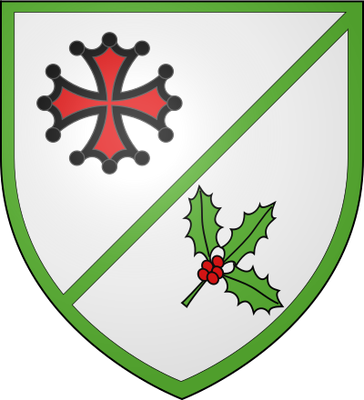 Blason de la commune Sainte-Foy-d'Aigrefeuille