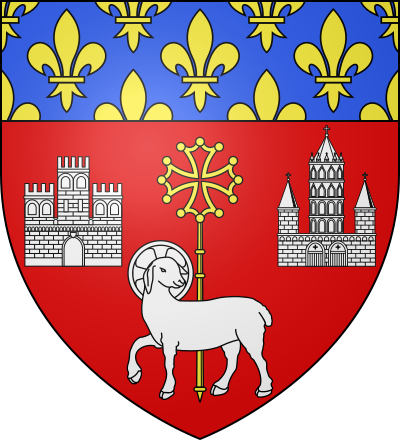 Blason de la commune Toulouse
