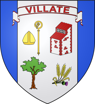 Blason de la commune Villate