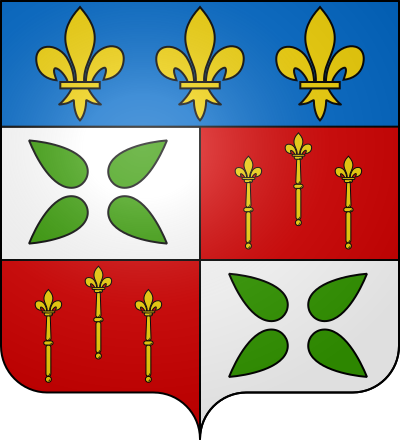 Blason de la commune Villeneuve-Tolosane