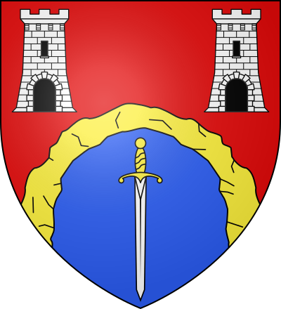 Blason de la commune Antras