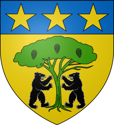 Blason de la commune Aux-Aussat