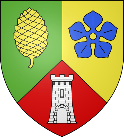 Blason de la commune Bellegarde