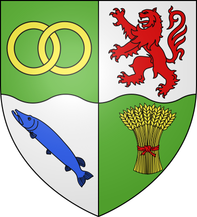 Blason de la commune Bézues-Bajon