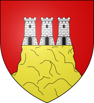 Blason de la commune Castelnau-Barbarens