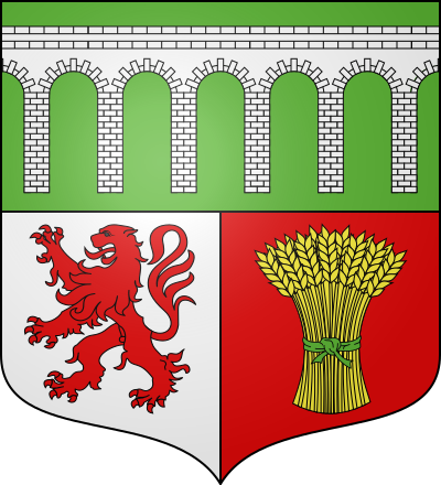 Blason de la commune Castin