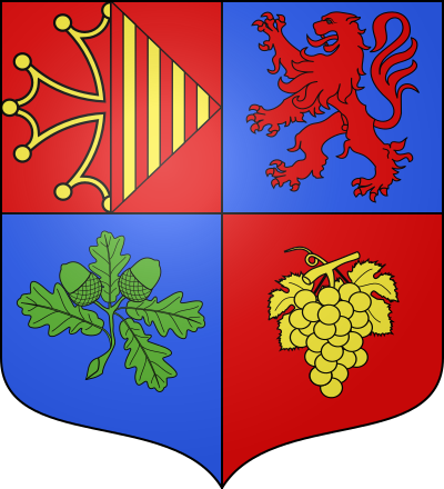 Blason de la commune Caupenne-d'Armagnac