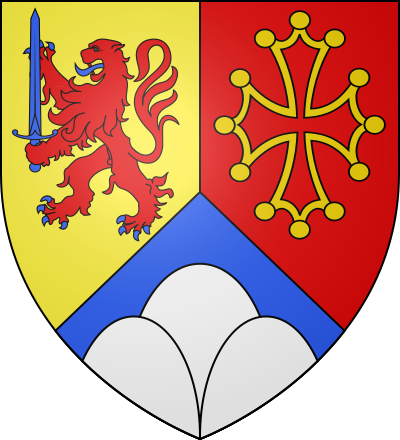 Blason de la commune Clermont-Savès