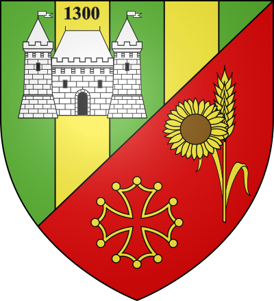 Blason de la commune Encausse