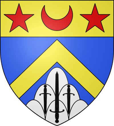 Blason de la commune Faget-Abbatial