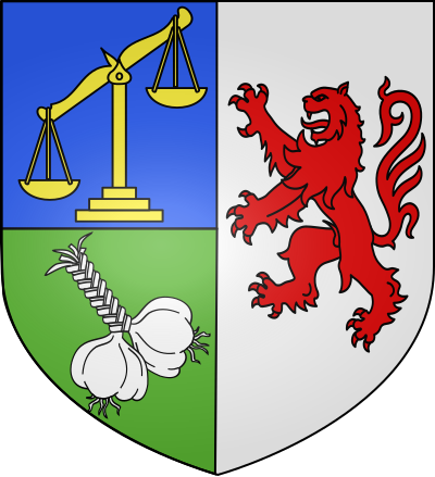 Blason de la commune Gaudonville