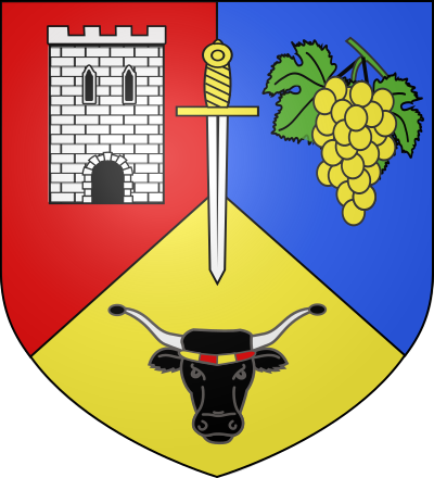 Blason de la commune Gazaupouy