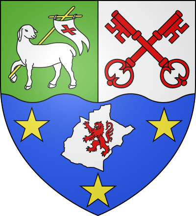 Blason de la commune L' Isle-Arné