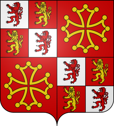 Blason de la commune L' Isle-Jourdain