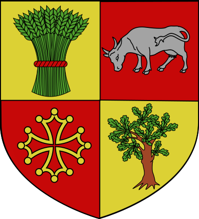 Blason de la commune Labéjan