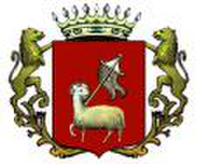 Blason de la commune Ladevèze-Rivière