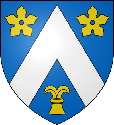 Blason de la commune Larroque-Engalin