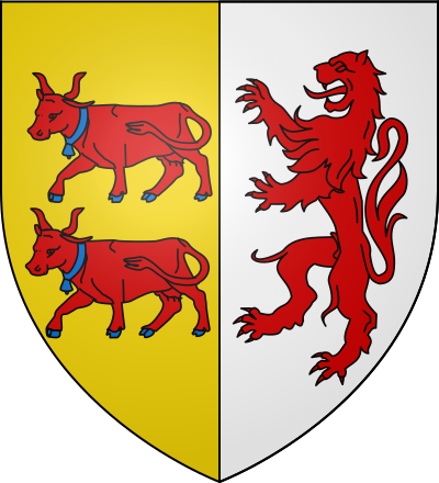 Blason de la commune Manciet