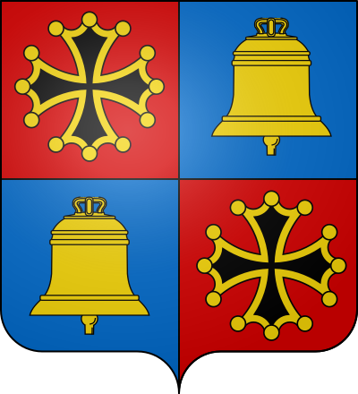 Blason de la commune Miradoux