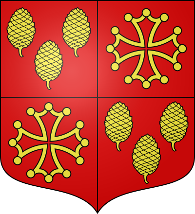 Blason de la commune Monbrun