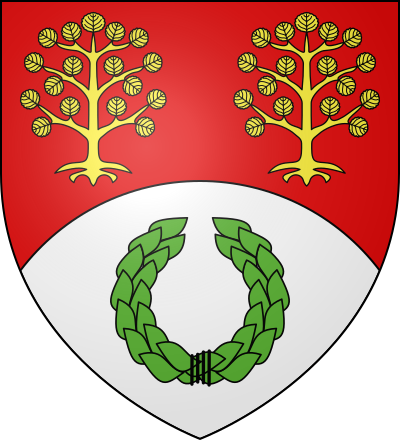 Blason de la commune Monlaur-Bernet