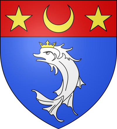 Blason de la commune Montpezat