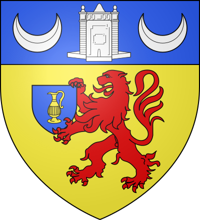 Blason de la commune Orbessan
