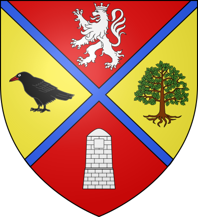 Blason de la commune Ordan-Larroque