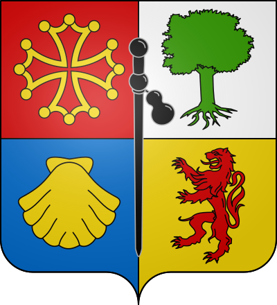 Blason de la commune Pujaudran