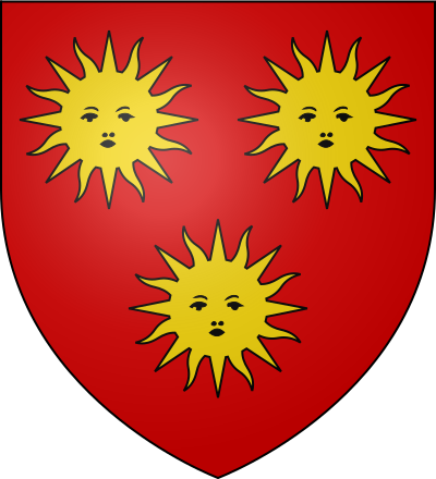 Blason de la commune Saint-Clar