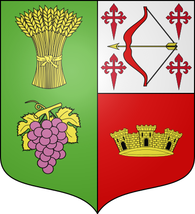 Blason de la commune Sainte-Christie