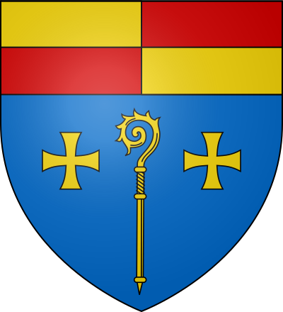 Blason de la commune Saramon