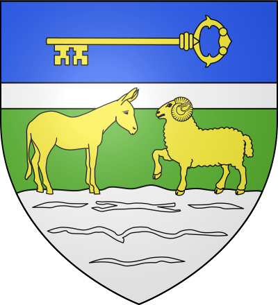 Blason de la commune Azillanet