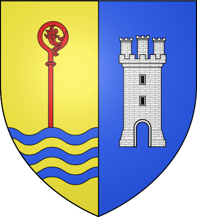 Blason de la commune Bouzigues